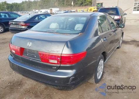 2005 Honda Accord 2.4 Lx z USA, uszkodzony, nr VIN 1HGCM56455A137916